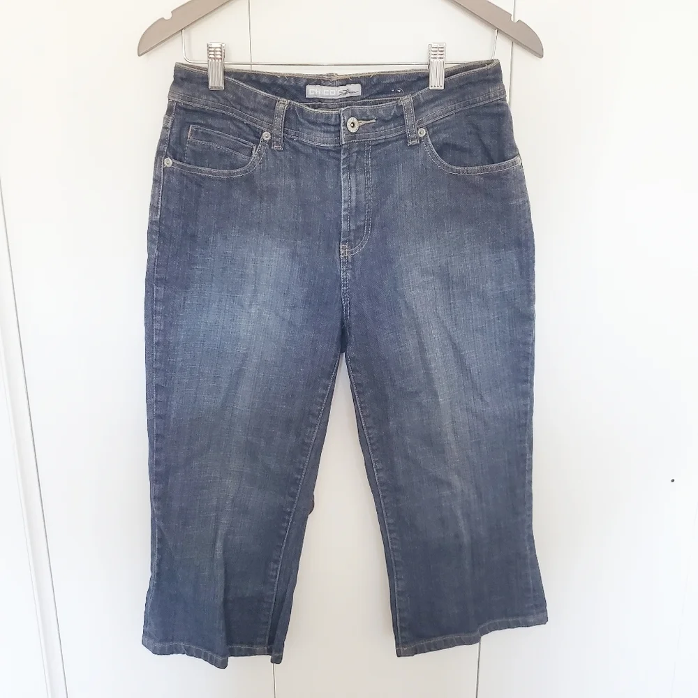 Chico's Platinum capri Jeans‎ 0/4